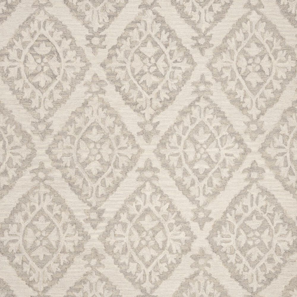 Safavieh Micro-Loop Geometric 8&#39; x 10&#39; Light Grey Area Rug, , large