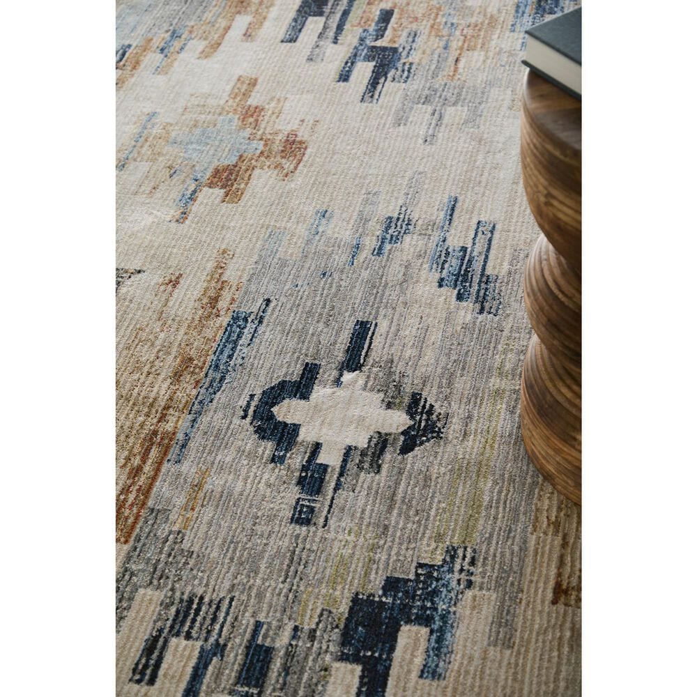 Feizy Melrose Multi 7'10" x 10'3" Area Rug, , large