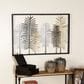 Maple and Jade 30" x 45" Forest of Leaves Wall Decor in Matte Black, , large