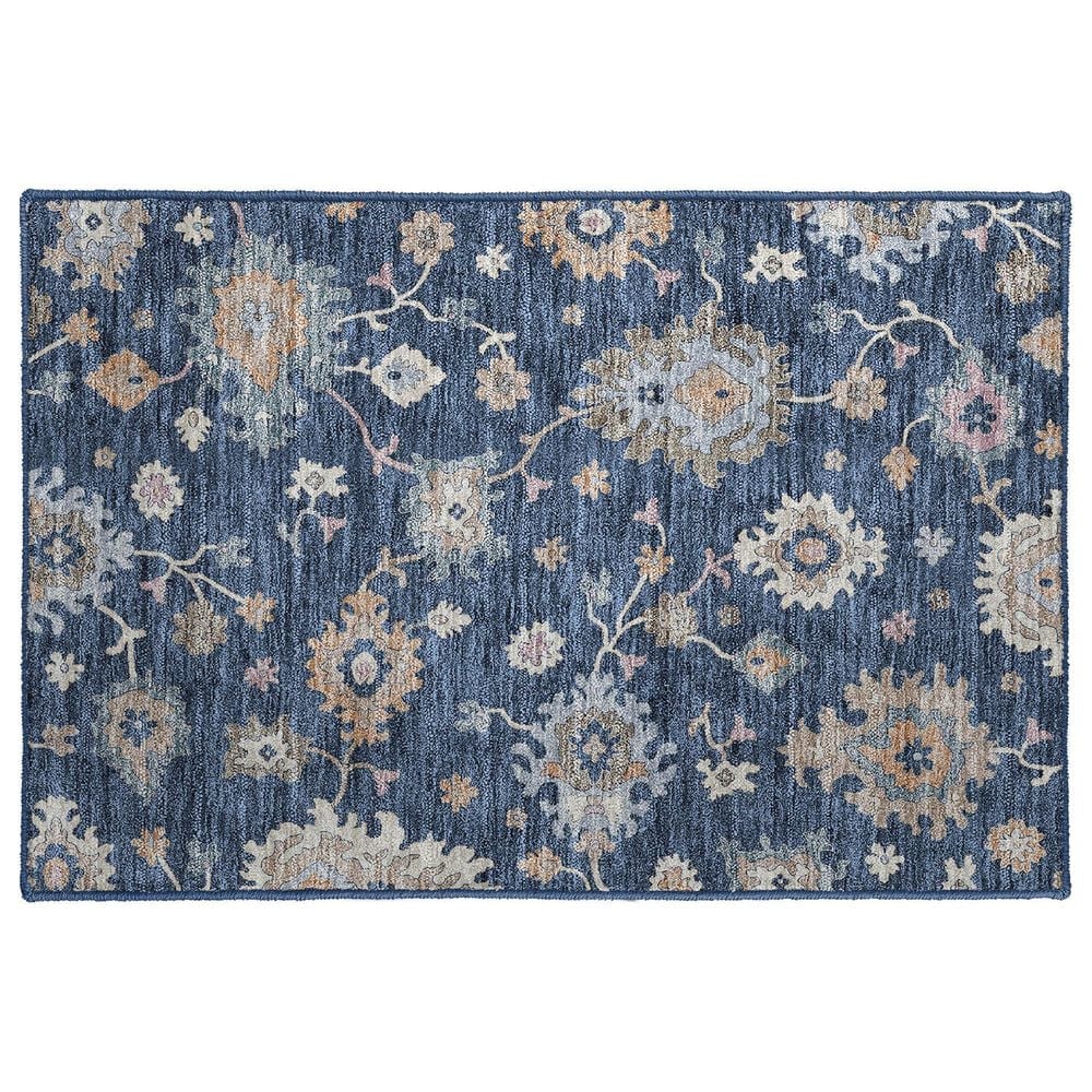 Dalyn Rug Company Hatay HY4 2"6" x 3"10" Navy Area Rug, , large