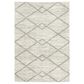 Oriental Weavers Verona Geometric 6"7" x 9"6" Ivory Area Rug, , large