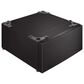 LG 5 Cu. Ft. Front Load Washer and 7.4 Cu.Ft. Electric Dryer Laundry Pair with Pedestal in Black Steel, , large