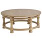 Lexington Home Brands Montecito Hollister Round Cocktail Table in Chaparral, , large