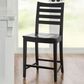 Linon Home Decor Flynn 22" Counter Stool in Black, , large