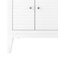 James Martin Linear 72" Double Vanity Cabinet in Glossy White, , large