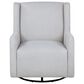 Coaster Serra Swivel Glider Chair in Dove Grey, , large