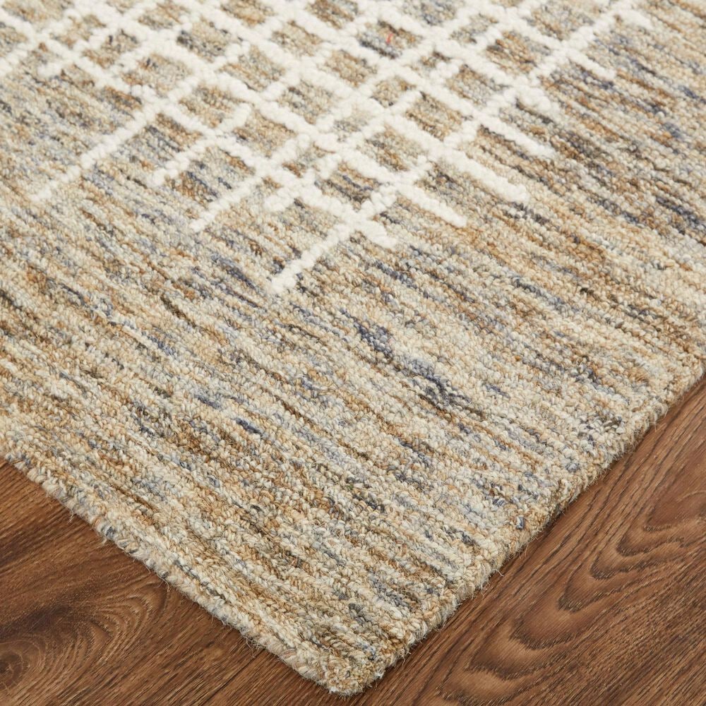 Feizy Maddox 3&#39;6&quot; x 5&#39;6&quot; Charcoal and Brown Area Rug, , large