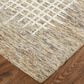 Feizy Maddox 3"6" x 5"6" Charcoal and Brown Area Rug, , large