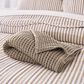 Levtex Martha 3-Piece King/Cal King Quilt Set in Taupe and White, , large