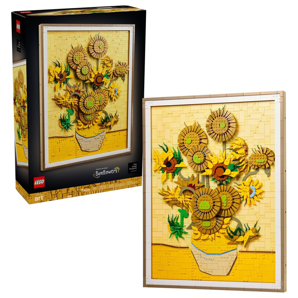 LEGO Vincent van Gogh - Sunflowers Building Set in Multicolor, , large
