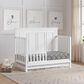 Oxford Baby Bennett 4-In-1 Convertible Crib in Rustic White, , large