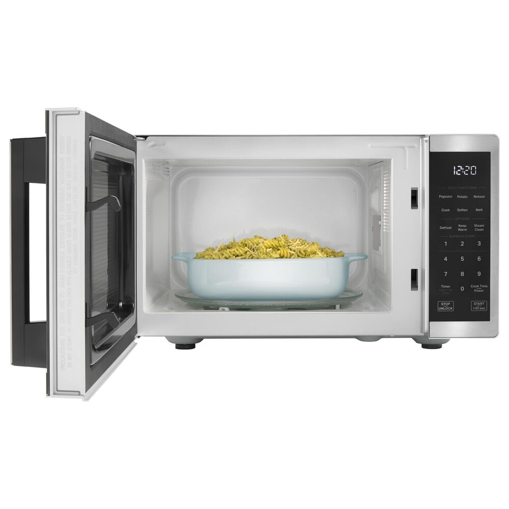 Whirlpool 0.9 Cu. Ft. Countertop Microwave with Steam Clean in Stainless Steel, , large