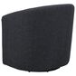 Coaster Mossbrook Swivel Accent Chair in Anthracite, , large