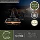 Vaxcel Dorado 10.25" 1-Light Outdoor Wall Sconce in Dark Bronze, , large