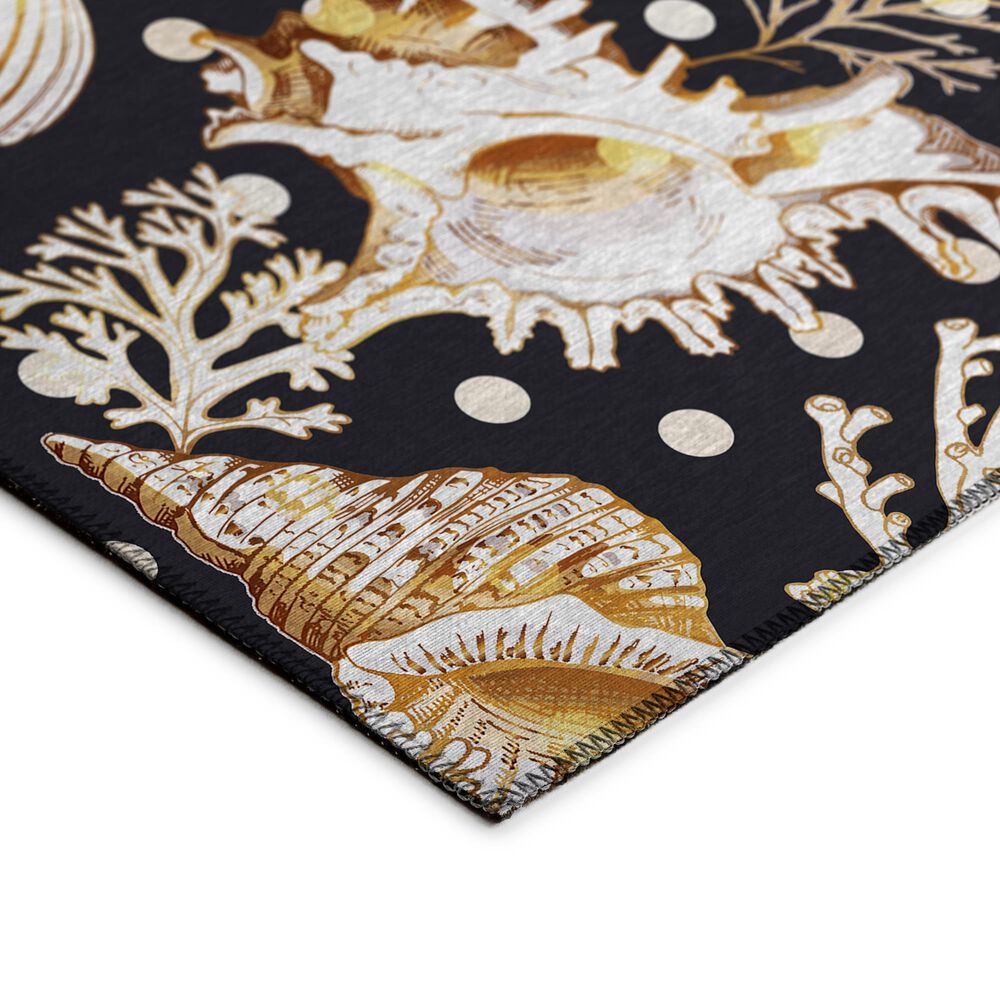 Dalyn Rug Company Seabreeze SZ6 10&#39; x 14&#39; Black Area Rug, , large