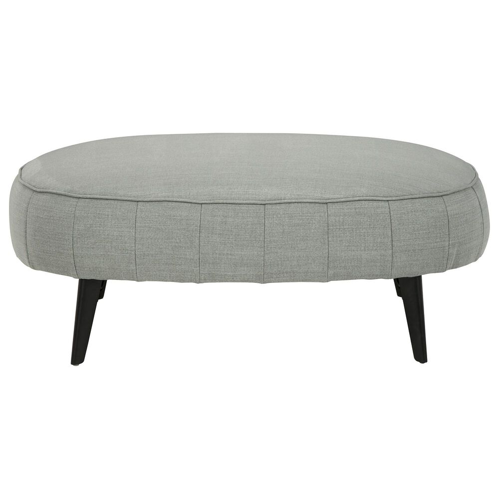 Ashley Hollyann Oversized Accent Ottoman in Gray, , large