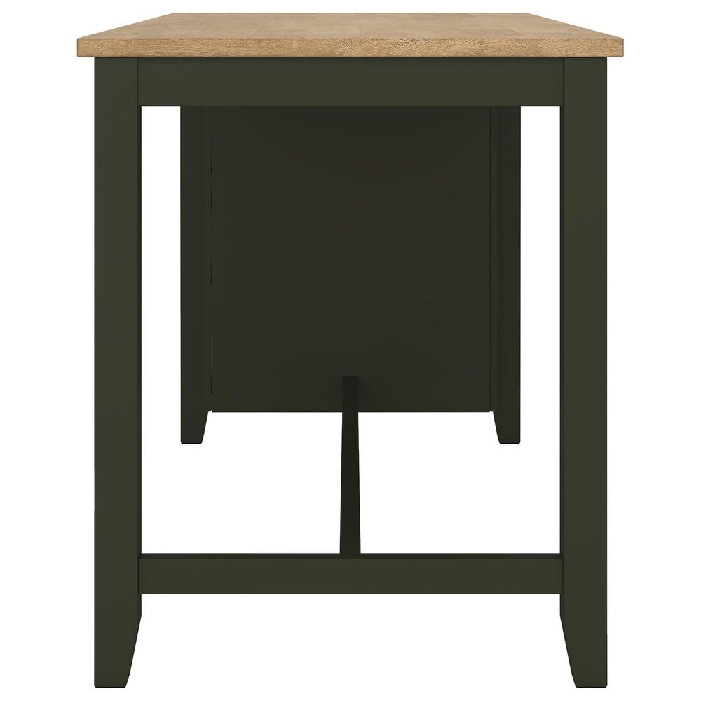 Ashley Gesthaven Counter Height Table in Natural and Green - Table Only, , large