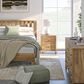 Ashley Bermacy 2-Drawer Nightstand in Light Brown, , large