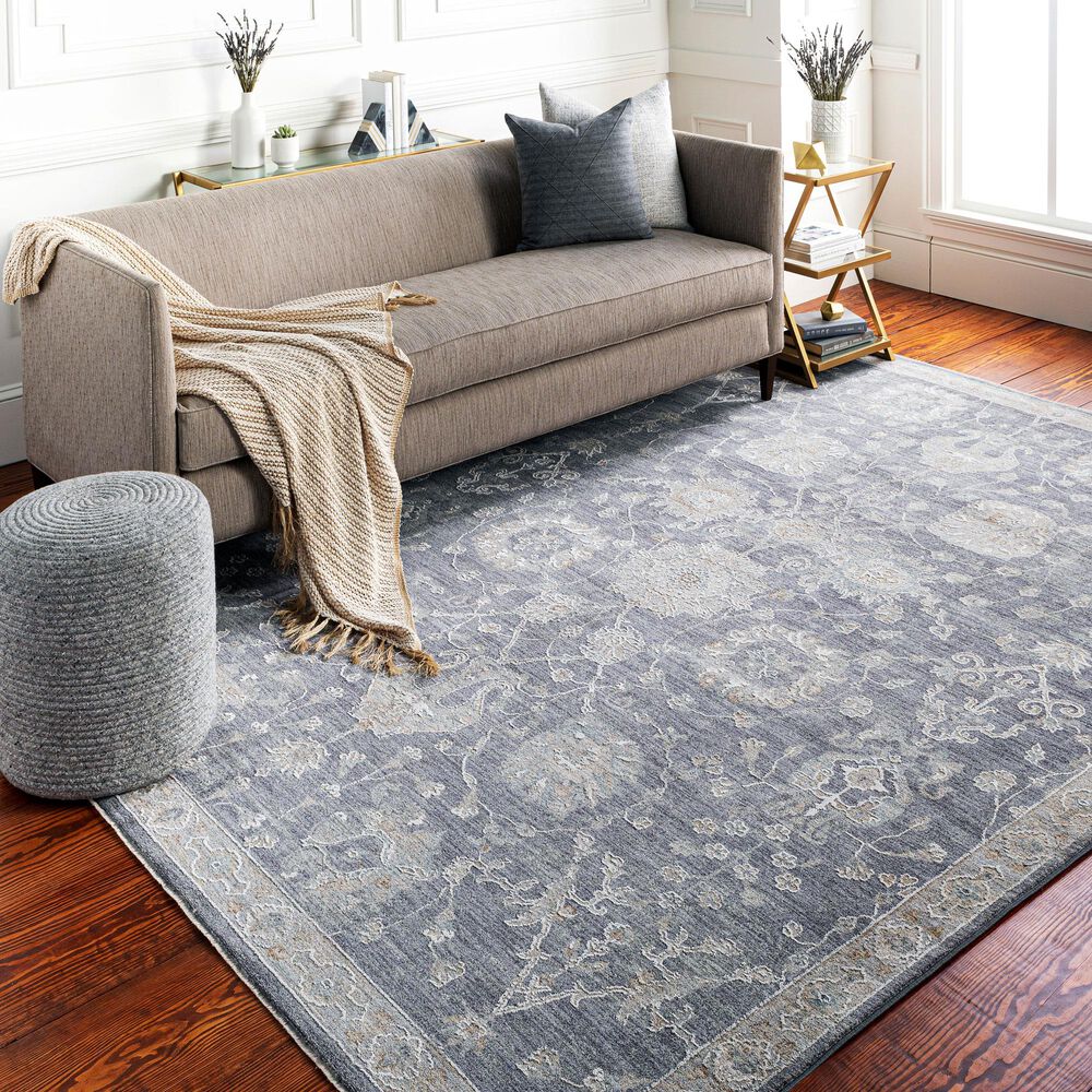 Surya Avant Garde 12&#39; x 15&#39; Gray, Beige and Denim Area Rug, , large