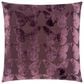 D.V. KAP Home Flutterby 24" Square Throw Pillow in Aubergine, , large