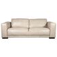 Sienna Designs Leather Sofa in Cesena Panna White, , large