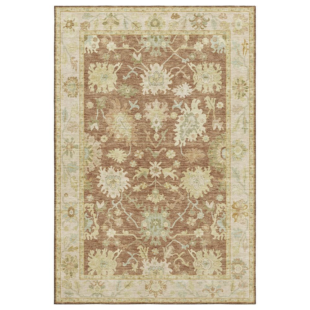 Dalyn Rug Company Hatay HY2 5" x 7"6" Paprika Area Rug, , large