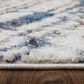 Feizy Gilmore 5"3" x 8" Ivory and Rust Area Rug, , large