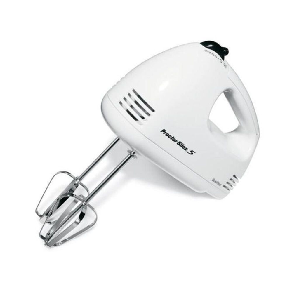 Proctor Silex Easy Mix Hand Mixer with 5 Speeds, , large