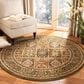 Safavieh Lyndhurst 10" Round Multicolor and Green Area Rug, , large