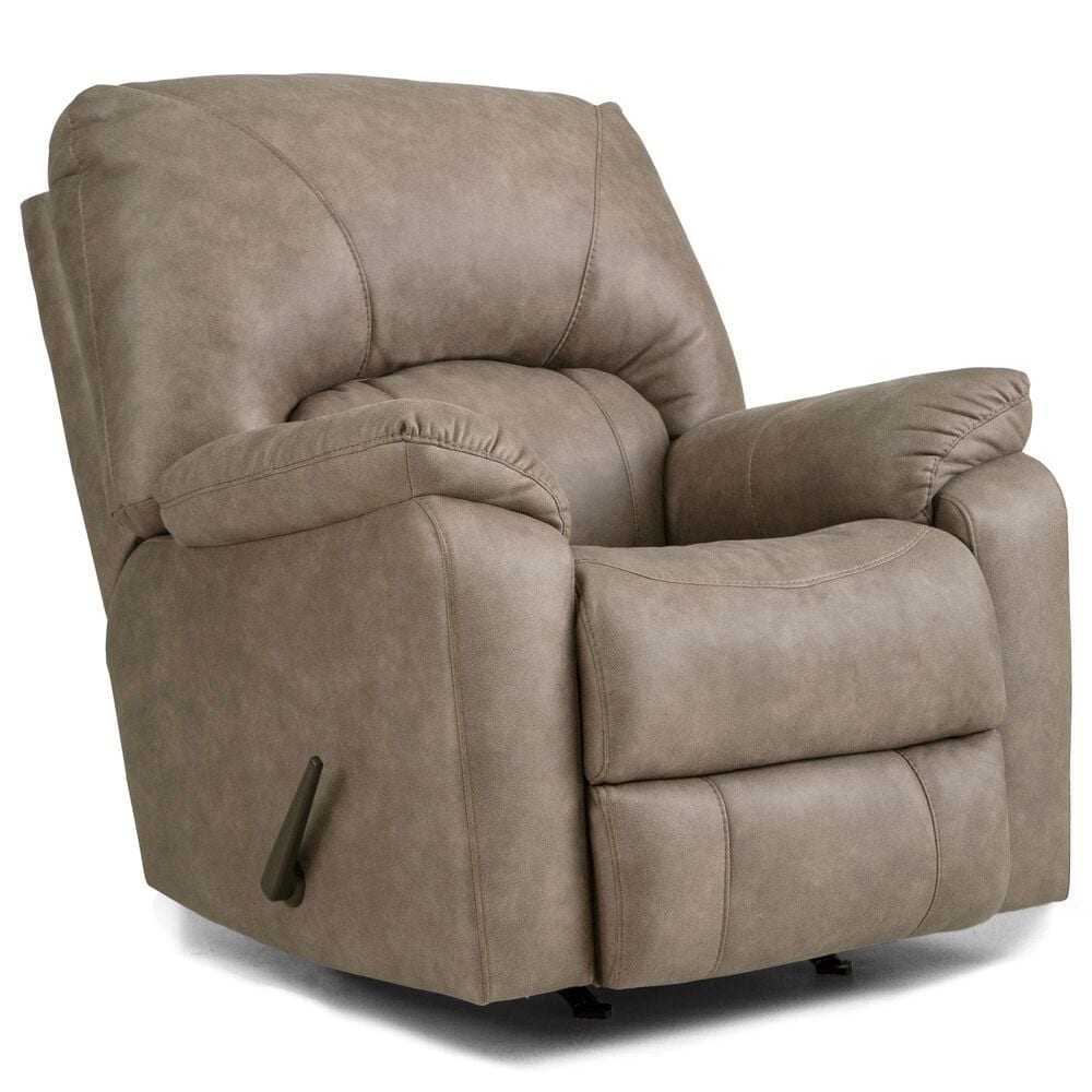 HomeStretch Sapphire Manual Rocker Recliner in Canyon Fog, , large