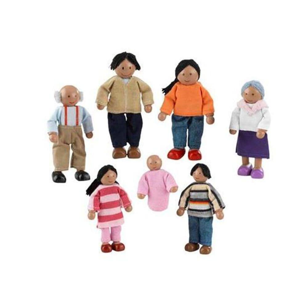 Kidkraft Doll Family of 7 - African American, , large