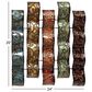 Maple and Jade 20" x 24" Abstract Wall Decor in Aqua, Beige, Red, Pale Green and Dark Brown, , large
