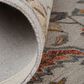 Feizy Fallon Gray and Multicolor 4" x 6" Area Rug, , large