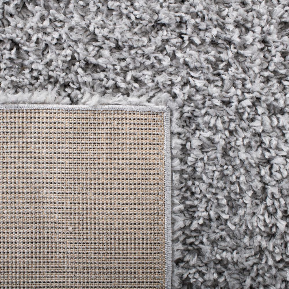 Safavieh August Shag 6&#39;7&quot; x 9&#39; Silver Area Rug, , large