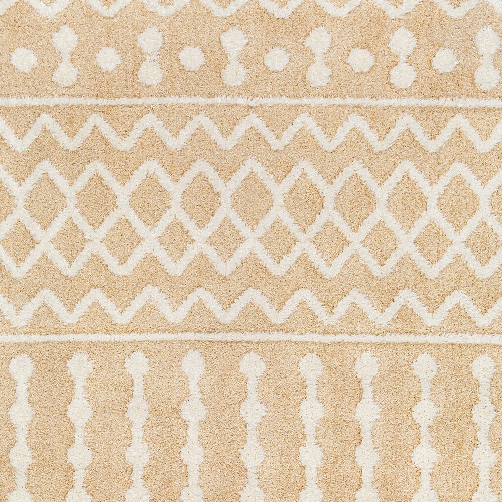 Surya Rodos Southwestern 5&#39;3&quot; x 7&#39; Mustard, White,Tan Area Rug, , large
