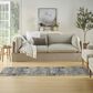 Nourison Rustic Textures Ivory, Deep Blue and Grey 2"2" x 7"6" Runner, , large
