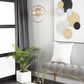 Maple and Jade 65" Floor Lamp in Gold, , large