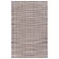 L&R Resources Bleached Naturals 81434 5" x 7"9" Bleach and Gray Area Rug, , large