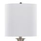 Grandview Gallery Sawyer 25" Table Lamp with Light Grey Linen Shade in Brushed Nickel, , large