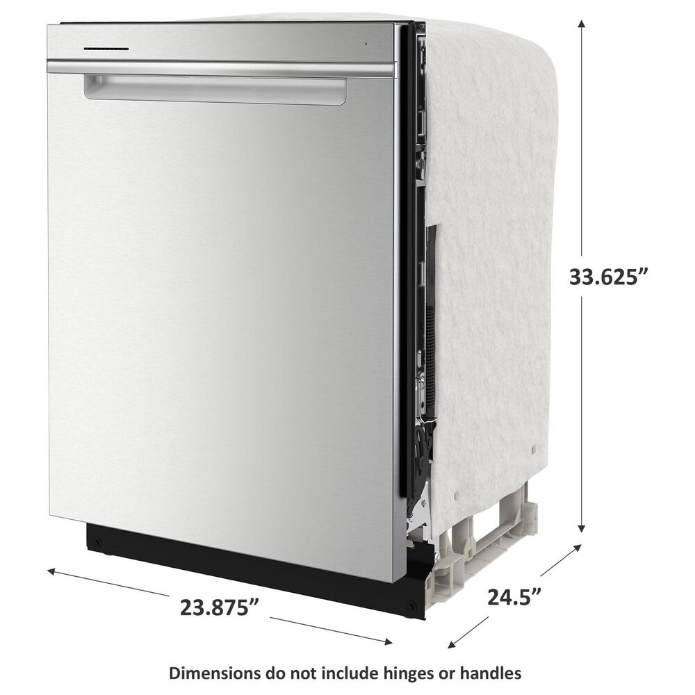 Whirlpool 24&quot; Fully Integrated Dishwasher in Fingerprint Resistant Stainless Steel, , large