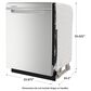 Whirlpool 24" Fully Integrated Dishwasher in Fingerprint Resistant Stainless Steel, , large