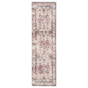 Safavieh Madison MAD603R 2"3" x 10" Fuchsia and Ivory Runner, , large