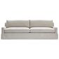 Bernhardt Sutton Stationary Sofa in Beige and Tan, , large