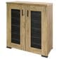 Coaster Bristol 6-Shelf Shoe Cabinet in Golden Oak, , large