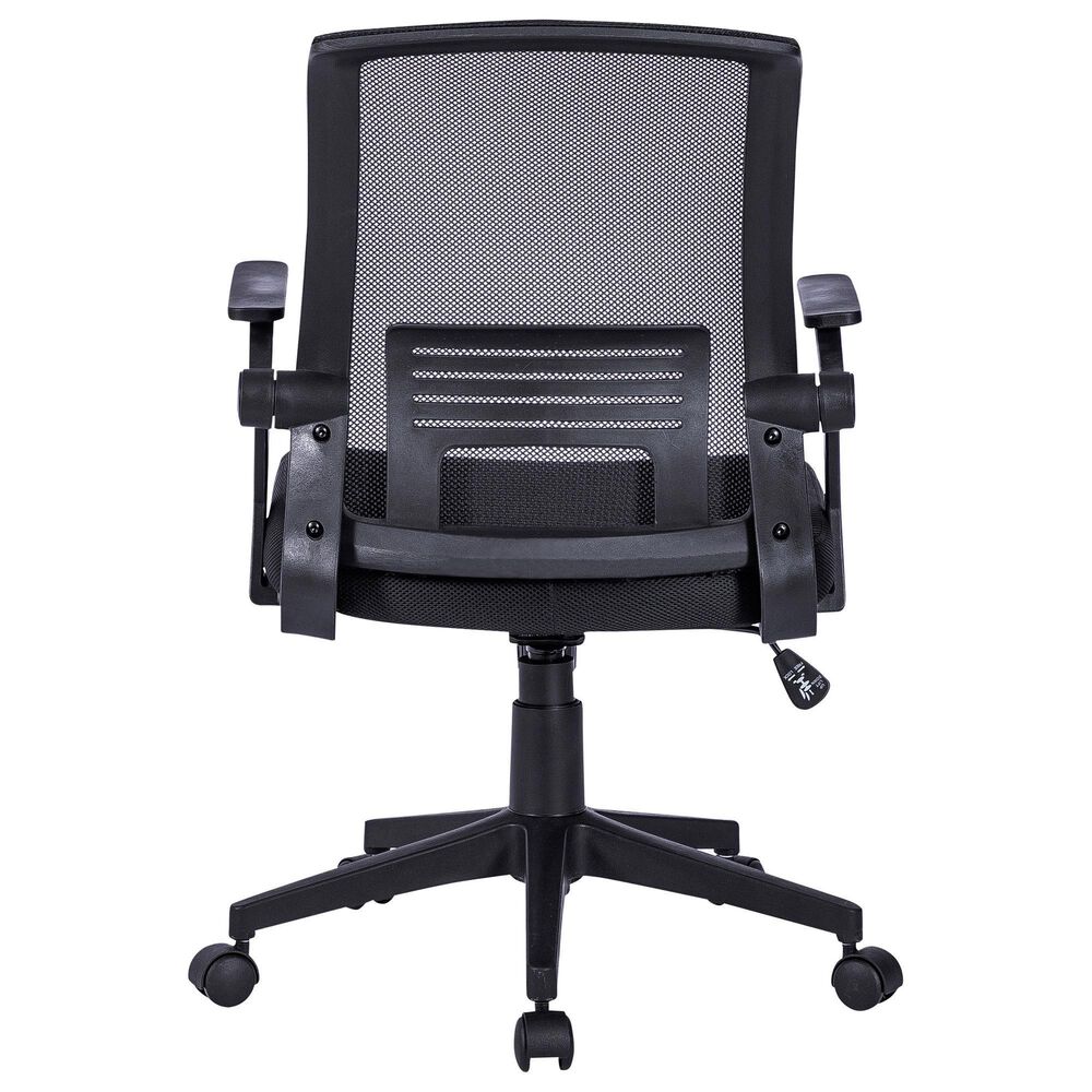 Rta Products Llc Ergonomic Office Mesh Chair in Black, , large
