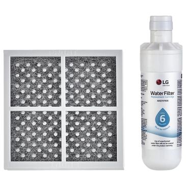 LG 6 Month / 200 Gallon Replacement Refrigerator Water Filter and Air Filter, , large
