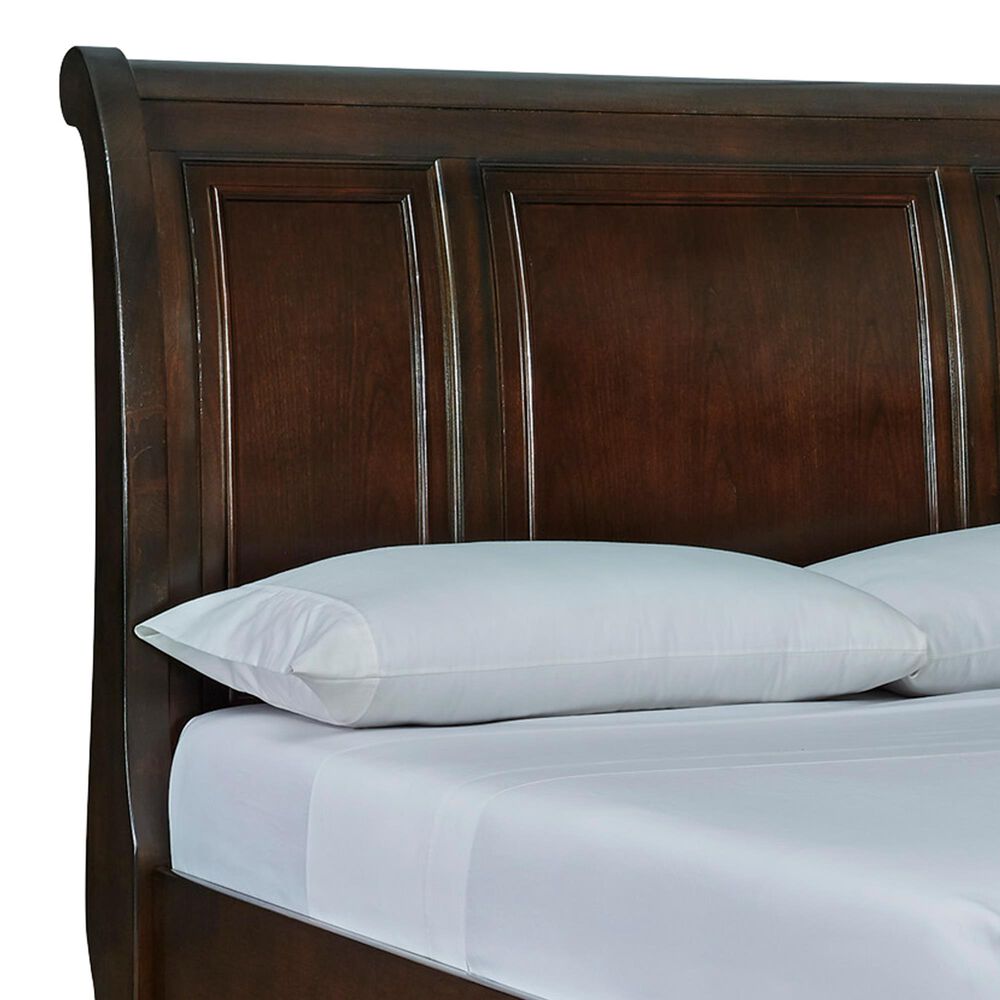 Millenium Porter Queen Sleigh Storage Bed in Rustic Brown, , large