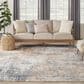 Nourison Astra Machine Washable Abstract 9" x 12" Multicolor Area Rug, , large