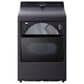 LG 5.5 Cu. Ft. Top Load Washer and 7.3 Cu. Ft. Gas Dryer with TurboSteam in Matte Black, , large