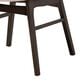 Baxton Studio Britte Side Chair with Beige Cushion in Dark Oak Brown (Set of 4), , large